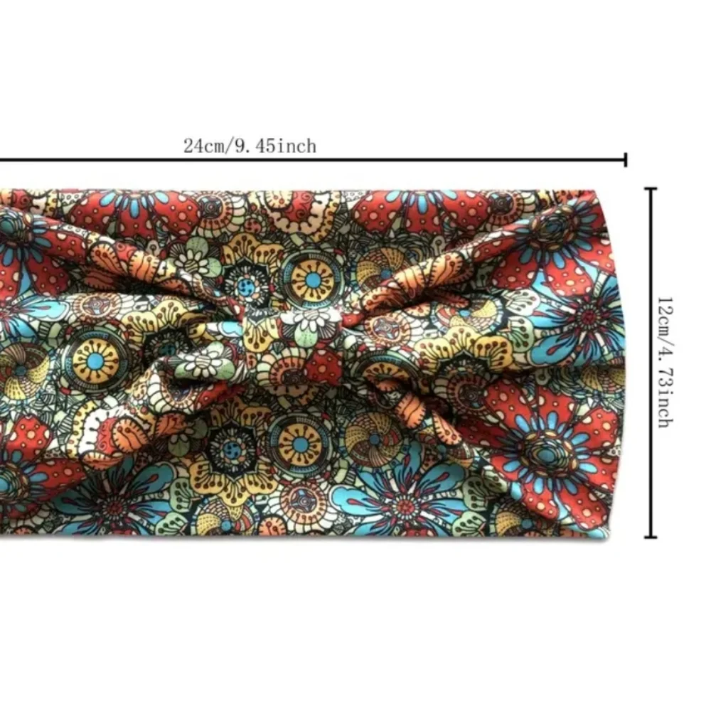 Floral Boho Multicolor Headband